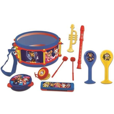 Lexibook PAW Patrol 7-delige instrumentenset in grote trom Interactief speelgoed