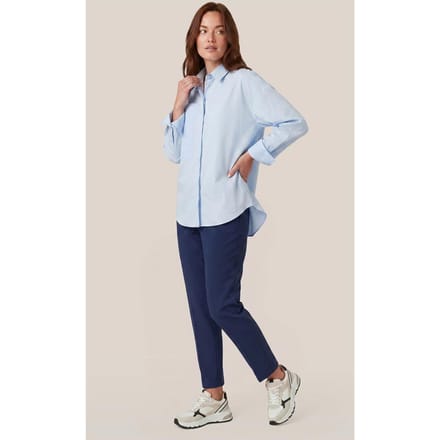 Caroline Tensen Birmingham Blouse Licht Blauw