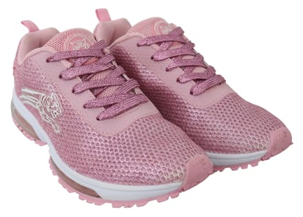 Plein Sport Dames Roze Blush Polyester Gretel Sneakers Schoenen