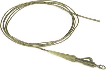 Kable Leadcore Leader Hybrid Lead Clip Ring Swivel 100cm