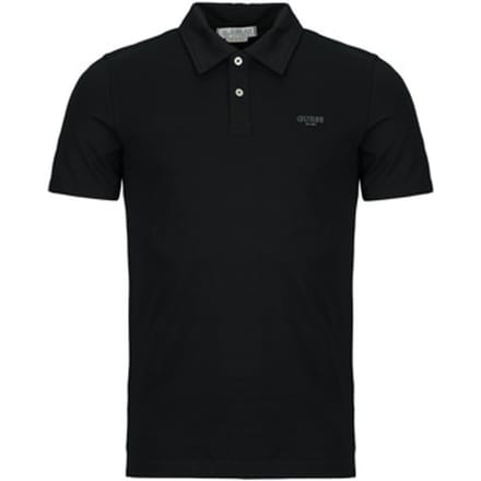 Guess Essential Korte Mouw Poloshirt Zwart S Man