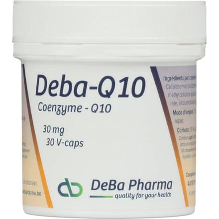 DeBa Pharma Coenzyme Q10 30Mg 30 Capsules
