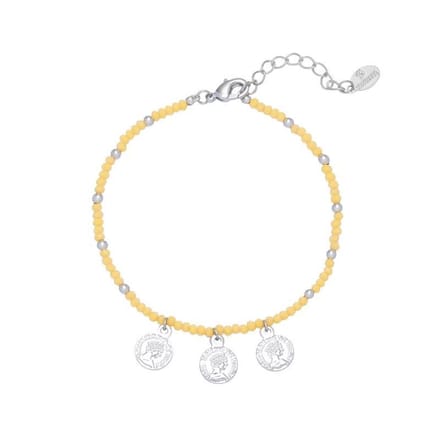Jomide Armbandje Coins - Geel