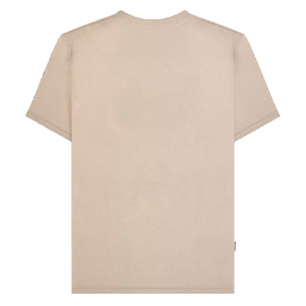 Lambretta Heren borst streep T-shirt (Cashew)