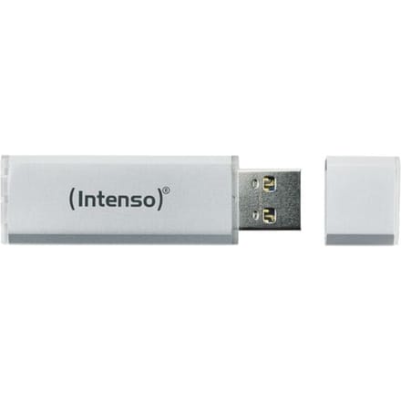Intenso Alu Line - Zilver - 4GB - USB-stick