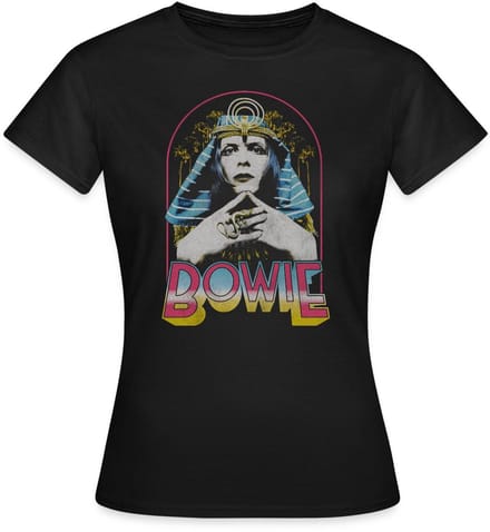 David Bowie Egyptian T-Shirt Dames