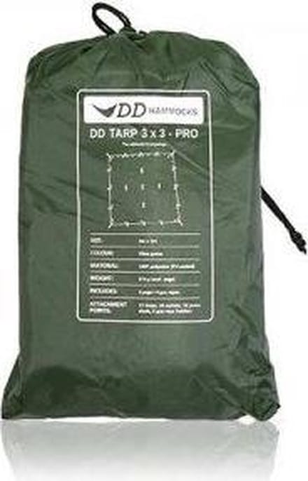 DD Hammocks Tarp 3x3 - PRO - Olive Green