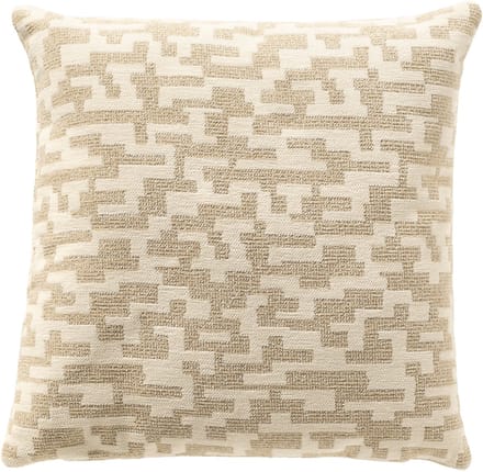 MALENE | sierkussen 60x60 cm | Brown Rice | beige | Hoii