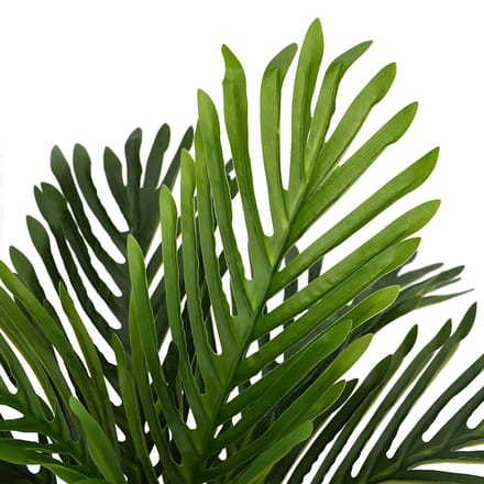 vidaXL - Kunstpalmplant - 9 - blaadjes - 70 - cm - groen