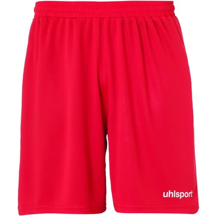 Uhlsport Center Basic Short Heren - Rood / Wit | Maat: XXL