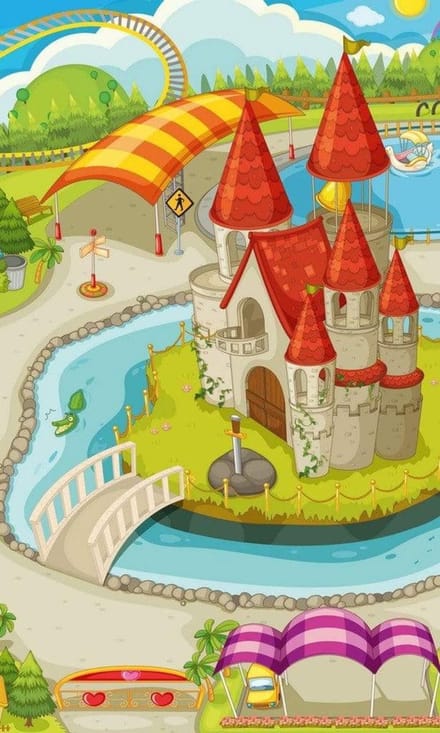 Fotobehang - Beautiful Park 150x250cm - Vliesbehang