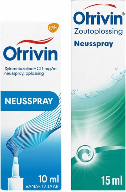 Otrivin Neusspray Xylometazoline en Zout Pakket