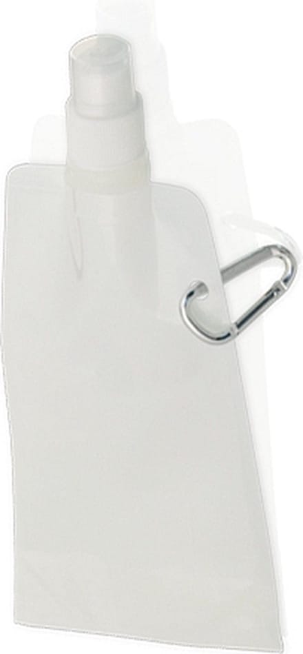 Witte waterfles zak met haakje