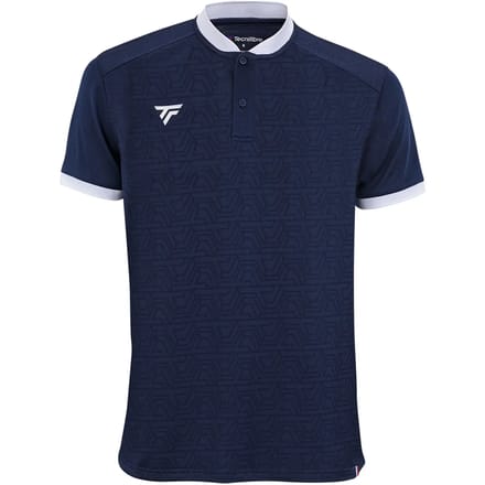 Tecnifibre Team Mesh Korte Mouw Poloshirt Blauw S Man