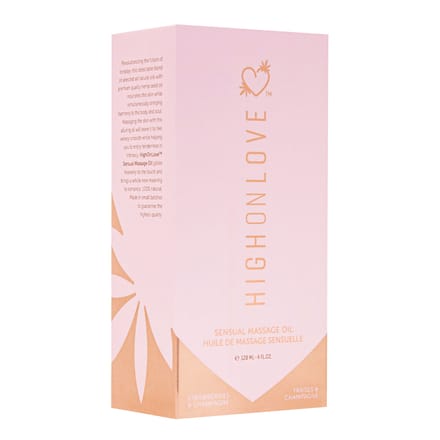'Massage Oil Strawberries And Champagne', 120 ml