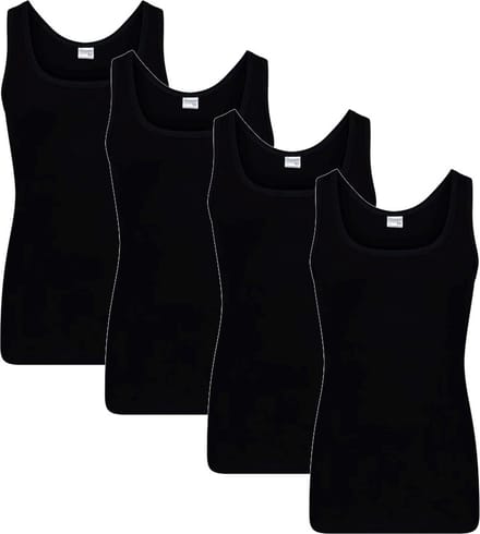 Beeren heren hemd - 4-pack - maat M - zwart