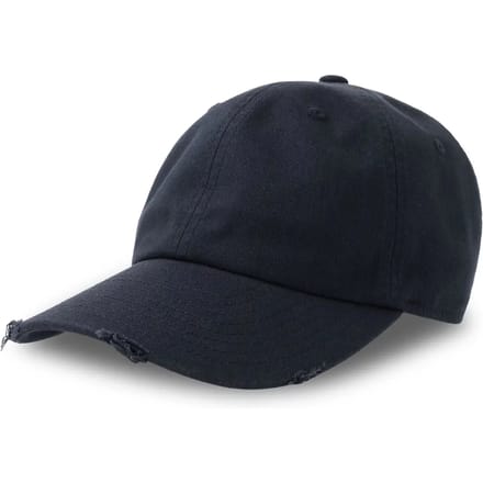 Atlantis Headwear Dad Hat Destroyed-S AT682 - Navy - One size