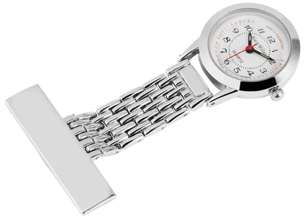 AKZENT Akzent unisex dameshorloge zilver kleurig, Mineraalglas