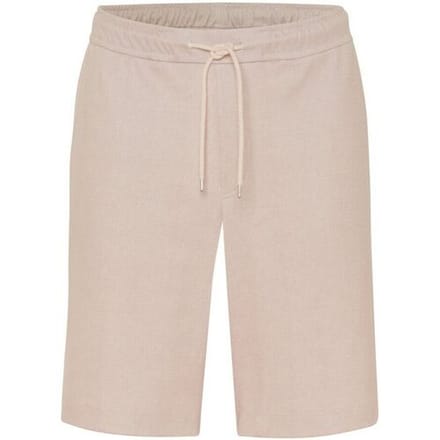 Desoto Bermuda Uni Color Drawstring Short Oxford Beige / male