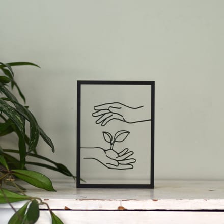 Houten lijstje – Floating Frames – Groei
