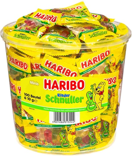 Haribo - Spenen - 6x 100 Mini zakjes