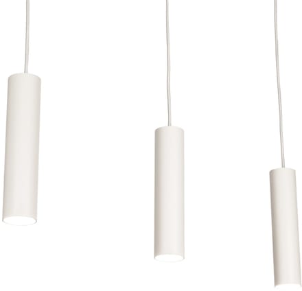 Lumidora Hanglamp 75289 - AREZZA - 3 Lichts - GU10 - Wit - Metaal