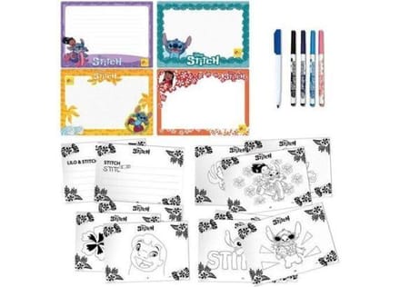 Disney Stitch Tekenschool met geparfumeerde markers Knutselen
