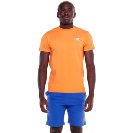 T-shirt Korte Mouw Leone 1947 Man Short Sleeves Small Logo