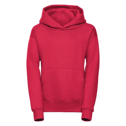 Russell Kinderen/Kinderen Hoodie (Klassiek rood)