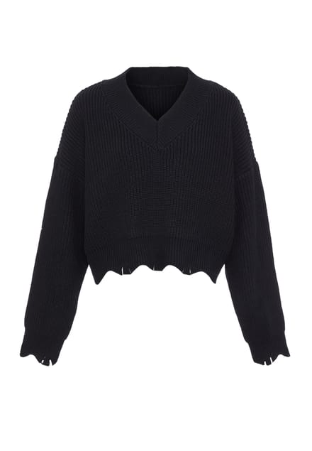 Mymo Jumper Dames zwart