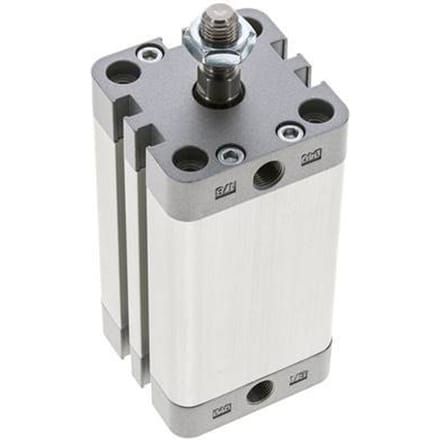 ISO 21287 Compacte Dubbelwerkende Cilinder 40-60mm - Magnetisch - Mannelijke Stang