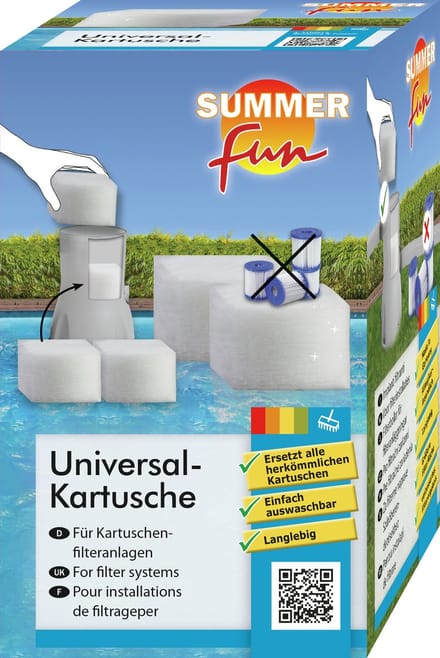 Summer - Fun - Patroonfilter - universeel - 12x12x10 - cm