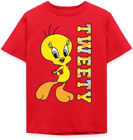 Looney Tunes Tweety Camouflage T-Shirt Kinderen