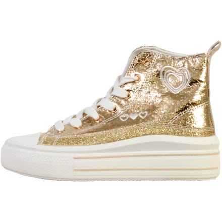 Supermodieuze hoge sneakers met veters voor kinderen