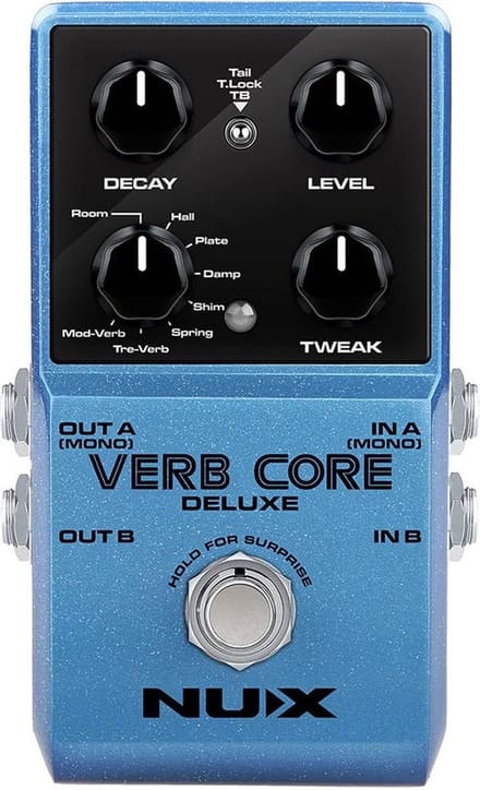 NUX Verb Core Deluxe reverb effectpedaal