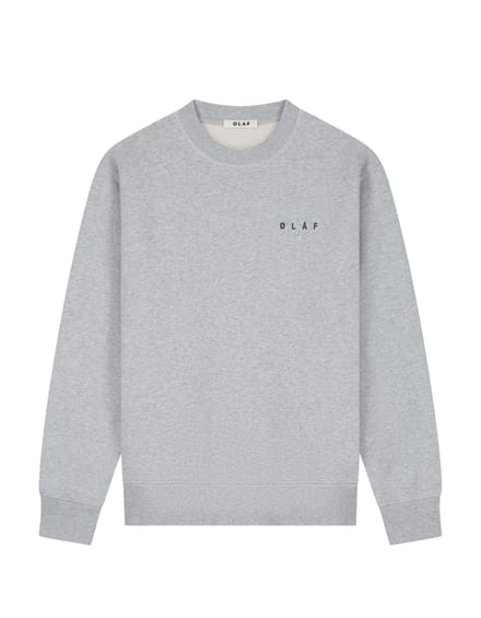 Olaf Lasso Face Sweaters Grijs M260200