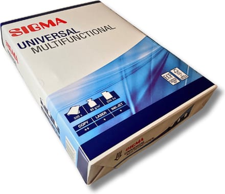 Sigma - Printpapier - Kopieerpapier - A4 - 500 vellen - 80g/m2 - universeel multifunctioneel