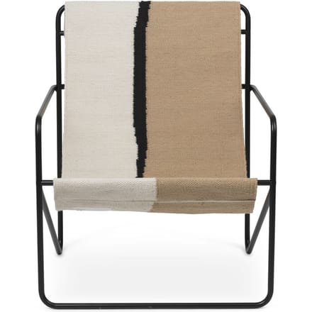 Ferm Living Desert Stoel - zwart - Soil