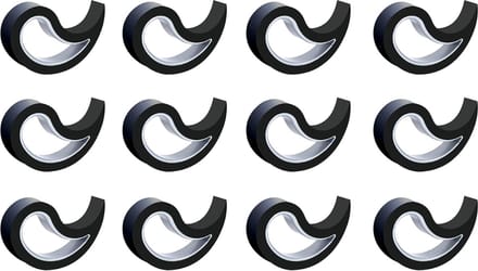 Set van 12 Deur- en Raamstoppers met Diverse Variaties voor Veilige Toepassing