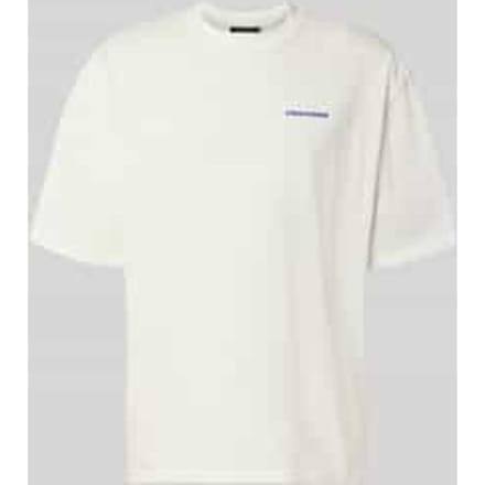 Oversized t-shirt met labeldetail model 'Bovec'