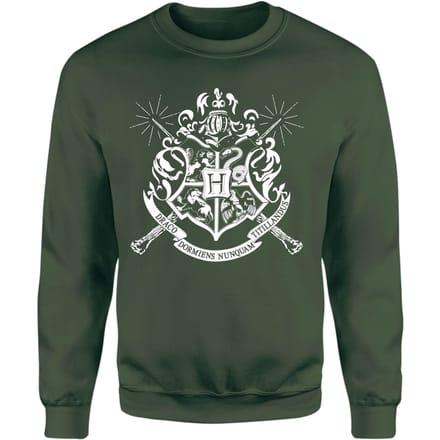 Harry Potter Hogwarts House Crest Sweatshirt - Green - S