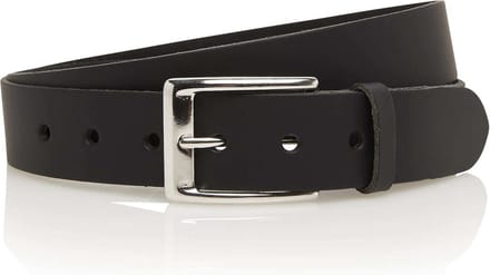 Timbelt Leren Riem 3.5 cm Zwart | Maat 115