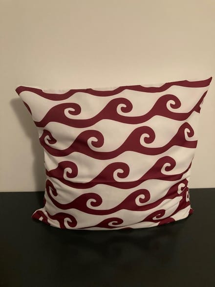 Nordic Geometry Collection Kussenhoes – Wine Red Edition - 45x45 cm