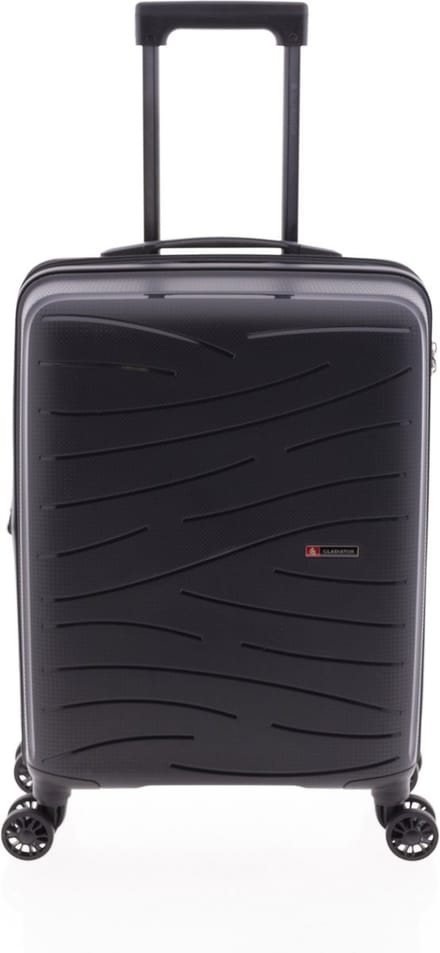 Gladiator Flow Handbagage Koffer Expandable - 55 cm - 36/40 liter - Expandable - Zwart