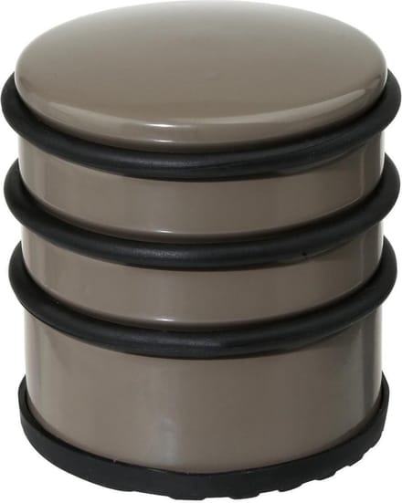 5Five Deurstopper - taupe - 7 x 7,5 cm - metaal - deurstop