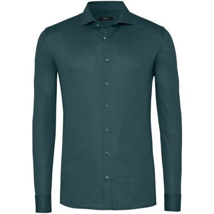 Desoto Luxury Overhemd Regal Twill Design Teal / male