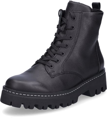 Waldläufer Damen Stiefelette London schwarz 6,5