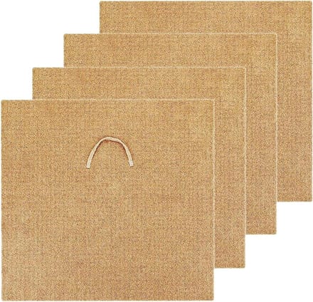 Wormdeken Compostbak - Wormenbak deken - Wormen Composterend - Jute Vezels - 60 x 60 cm - Bruin