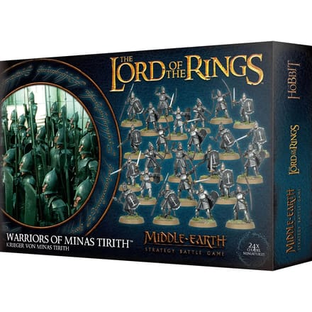 Set van 24 32-delige figuurtjes Games Workshop Warhammer Middle Earth - Guerriers de Minas Tirith