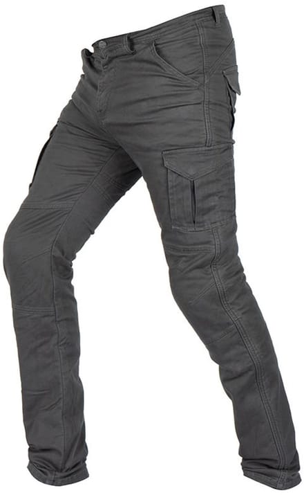 MOTOBLOUZ Motorbroek BATILIUS Mannen Donkergrijs S CE-gekeurd